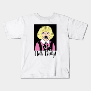 CAROL CHANNING FAN ART Kids T-Shirt